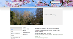 Desktop Screenshot of nettlecreeknursery.com