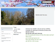 Tablet Screenshot of nettlecreeknursery.com